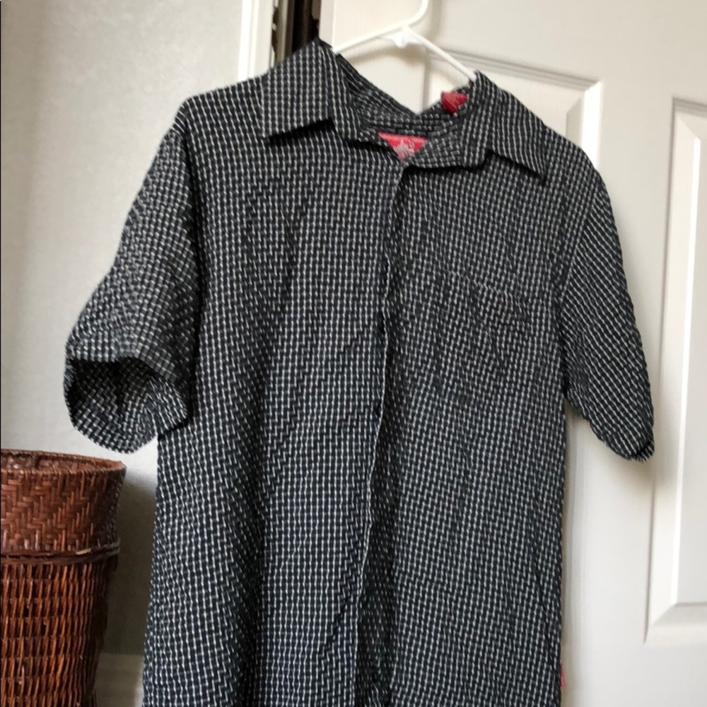 Woodys retro lounge button up